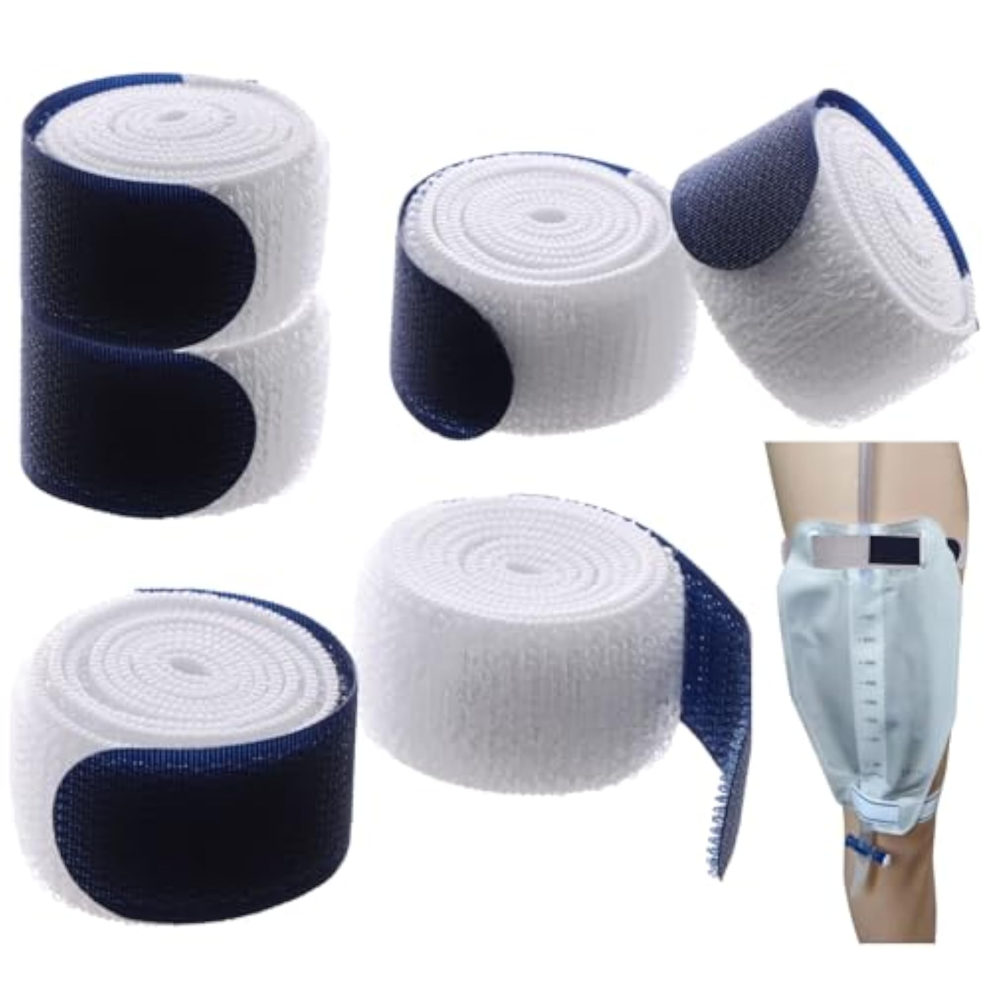 Urine Drainage Bag Strap Set for Catheter Holders